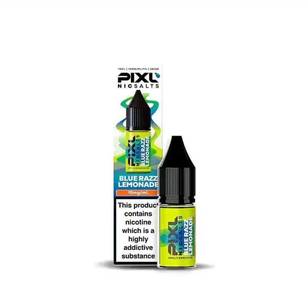  Blue Razz Lemonade / 10mg PIXL Nic Salt 10ml E-Liquids Box of 10