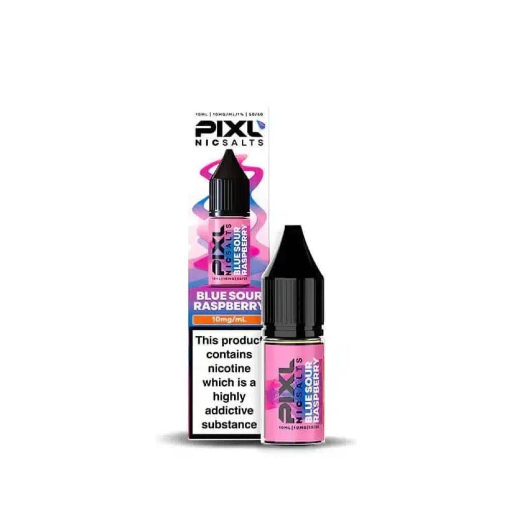  Blue Sour Raspberry / 10mg PIXL Nic Salt 10ml E-Liquids Box of 10