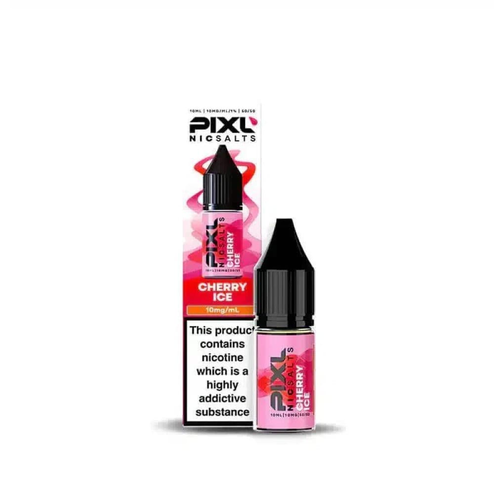  Cherry Ice / 10mg PIXL Nic Salt 10ml E-Liquids Box of 10