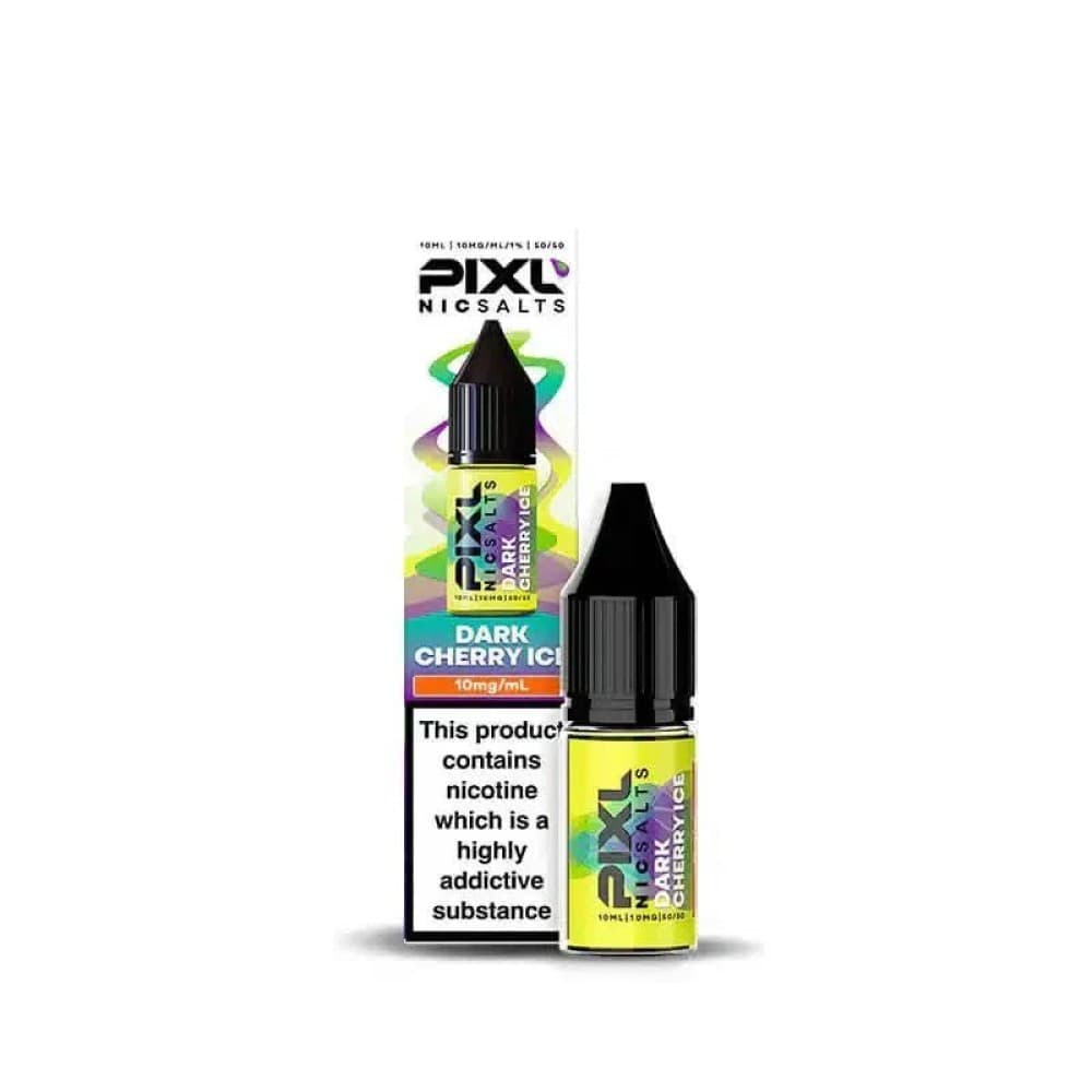  Dark Cherry Ice / 10mg PIXL Nic Salt 10ml E-Liquids Box of 10