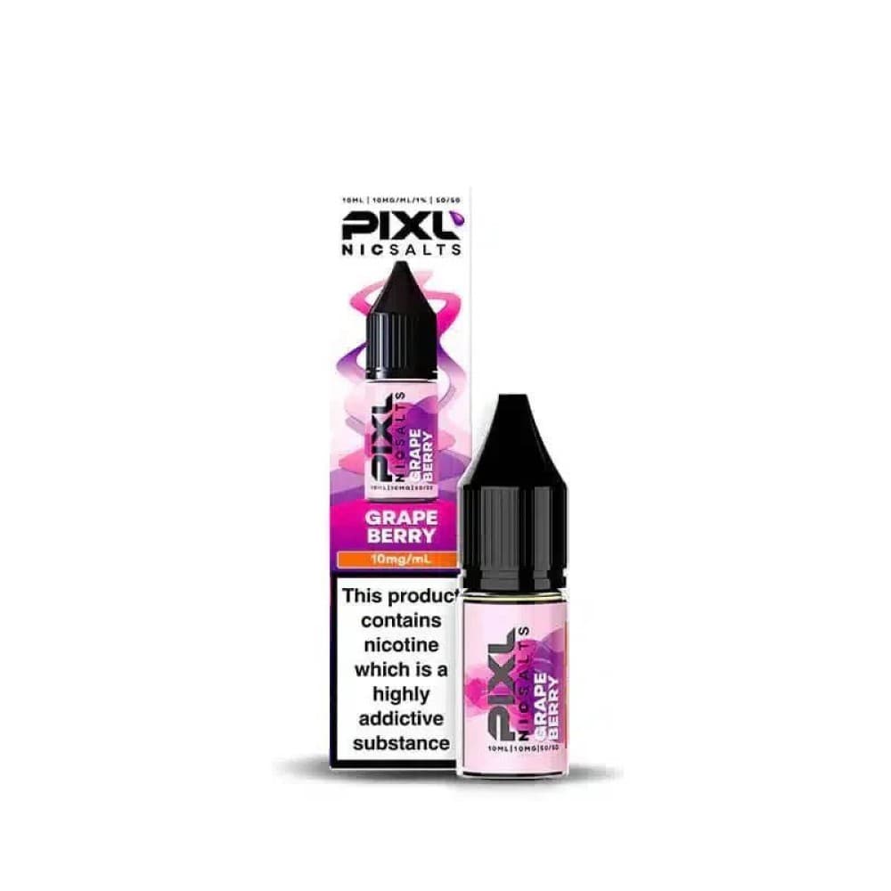  Grape Berry / 10mg PIXL Nic Salt 10ml E-Liquids Box of 10