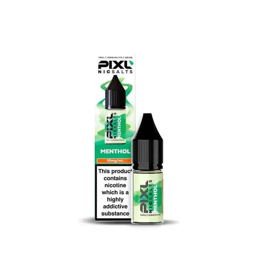  Menthol / 10mg PIXL Nic Salt 10ml E-Liquids Box of 10