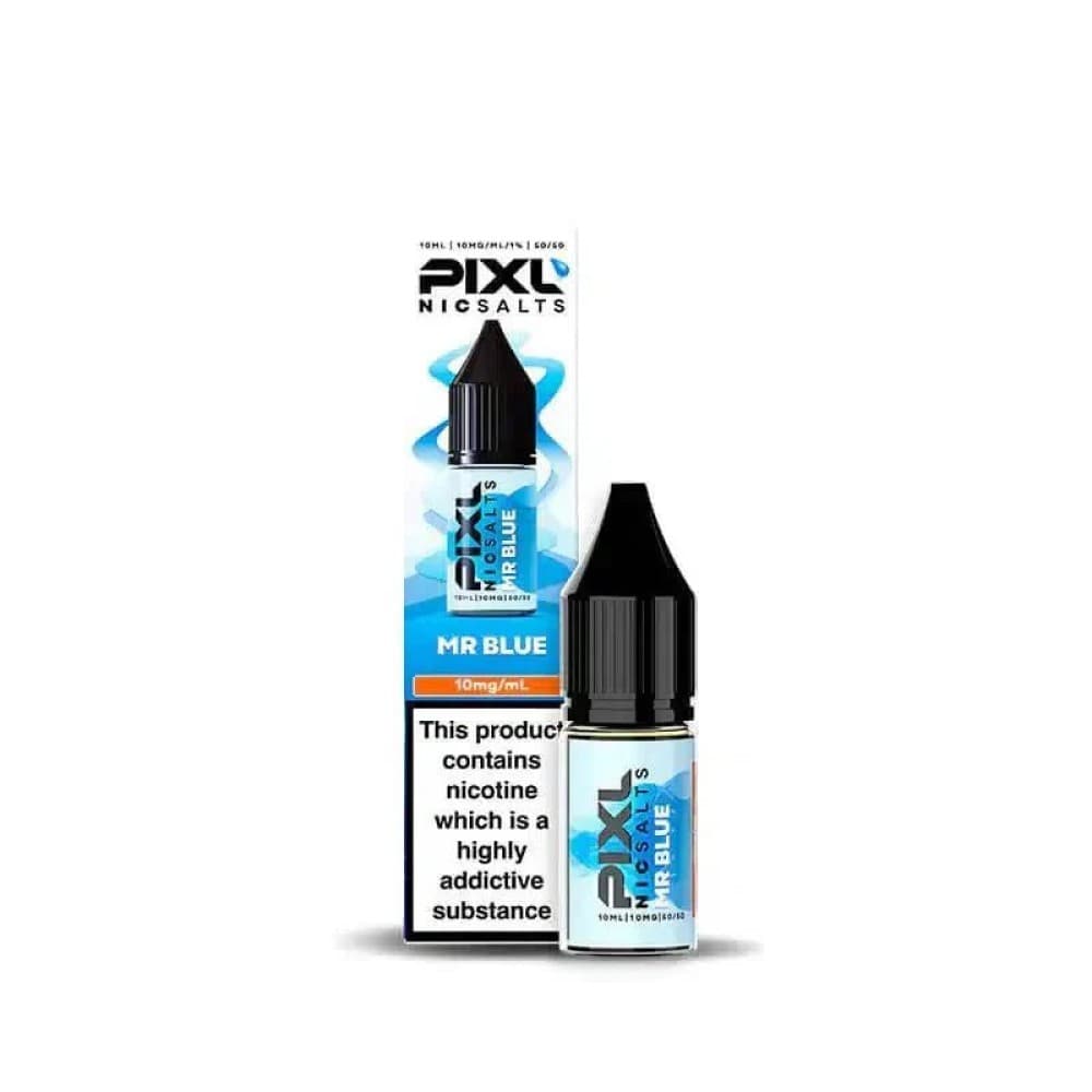  Mr Blue / 10mg PIXL Nic Salt 10ml E-Liquids Box of 10