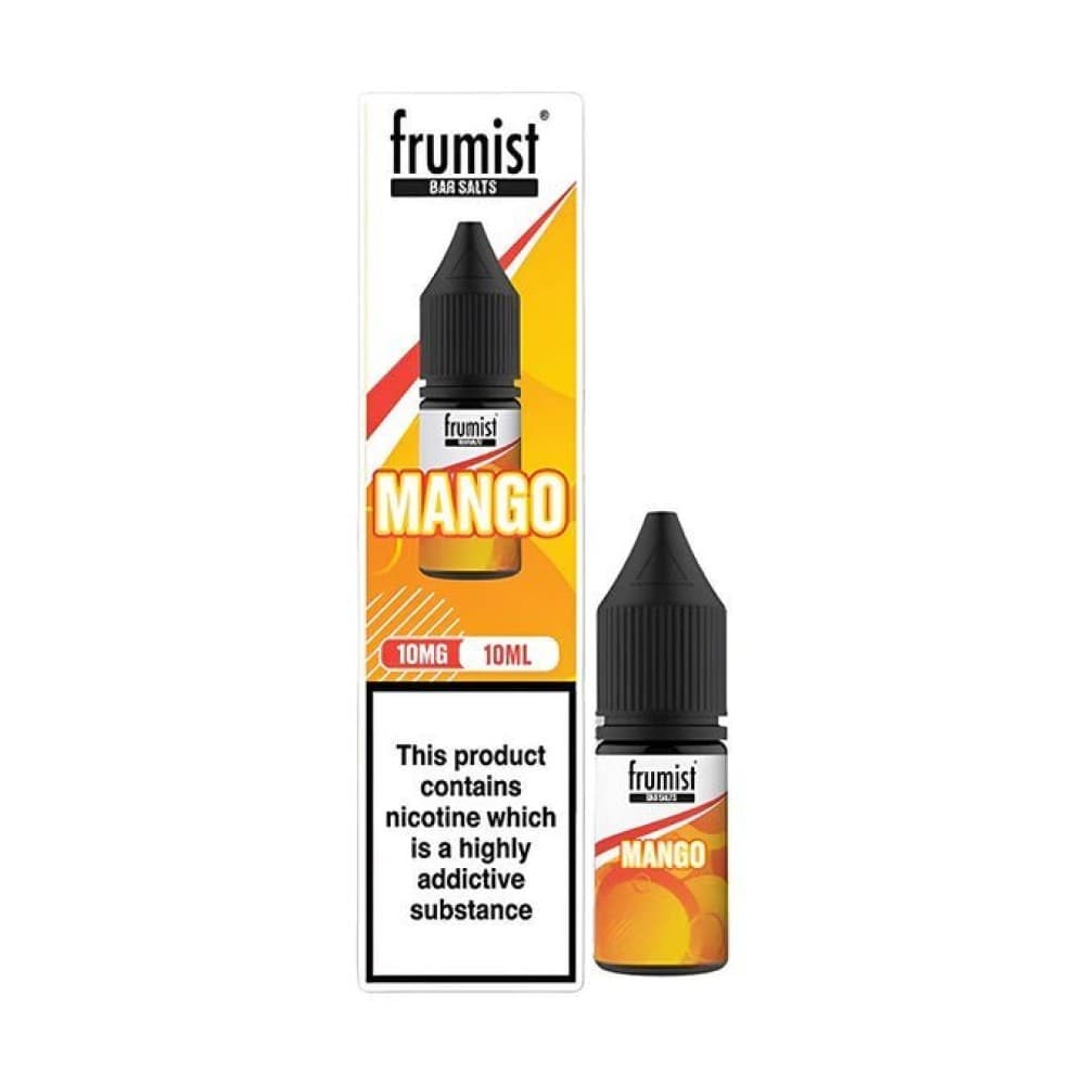  Mango / 10mg Frumist Bar Salt Nic Salts 10ml E-Liquid Pack of 10