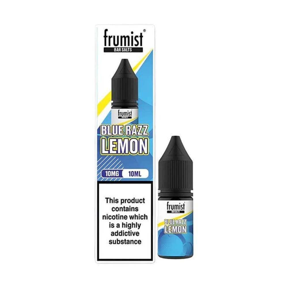  Blue Razz Lemonade / 10mg Frumist Bar Salt Nic Salts 10ml E-Liquid Pack of 10