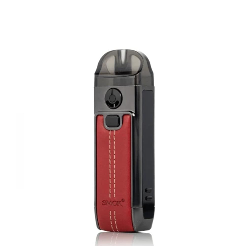  Red Leather Smok Nord 4 Pod Kit | 80W | Wolfvapes