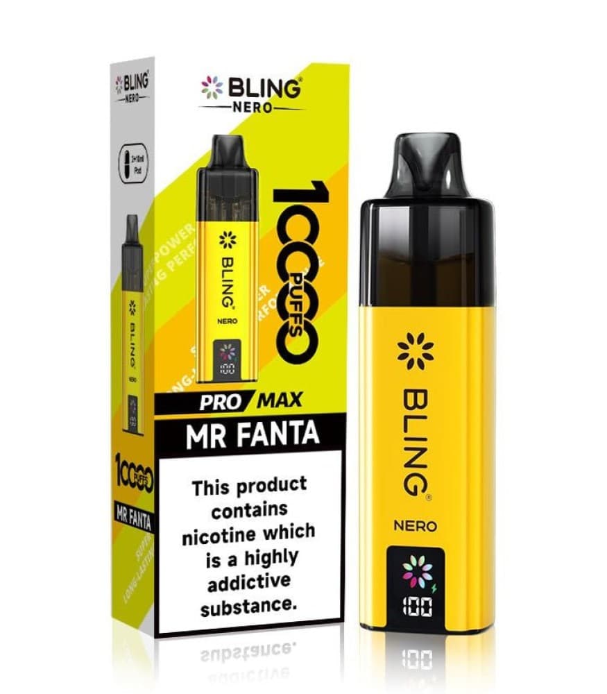  Mr Fanta Crystal Bling Nero 10k Prefilled Pod Kit