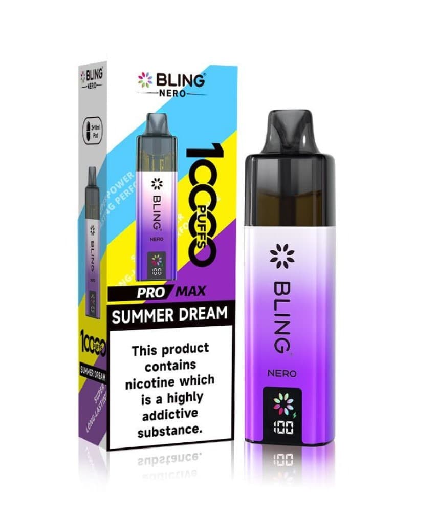  Summer Dream Crystal Bling Nero 10k Prefilled Pod Kit