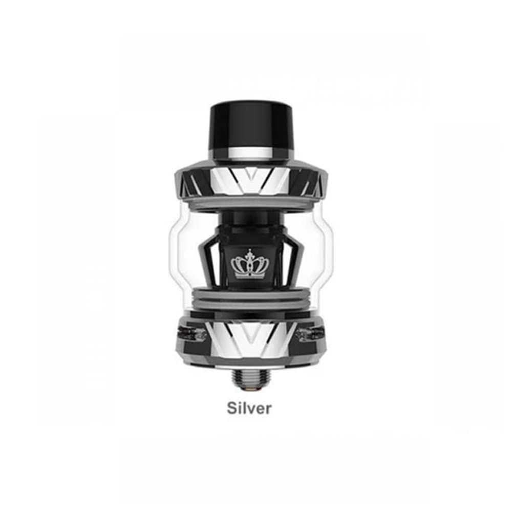  Silver UWELL Crown 5 (V) Sub Ohm Tank |  Uwell CROWN 5 Sub-Ohm Tank | wolfvapes
