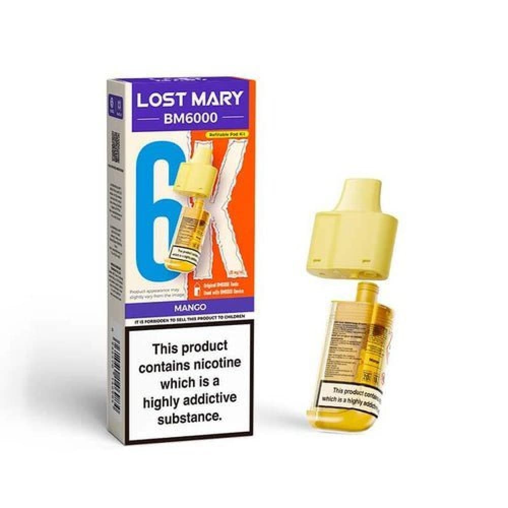  Mango Lost Mary BM6000 Prefilled Pods - Box of 5