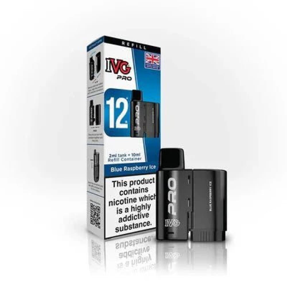  Blue Raspberry Ice IVG 12 Pro Replacement Pods