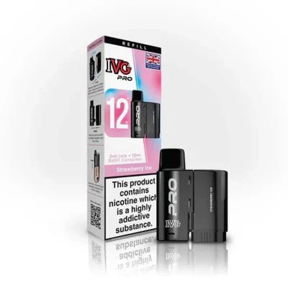  Strawberry Ice IVG 12 Pro Replacement Pods