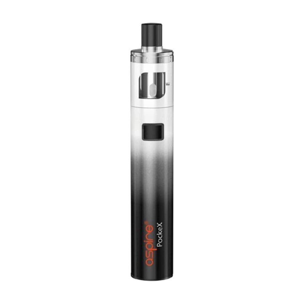  Black White Gradient Aspire | PockeX Kit | Wolfvapes