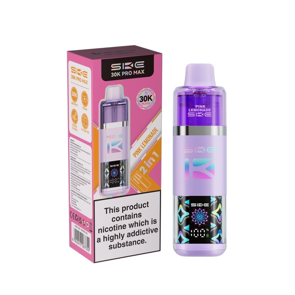  Pink Lemonade SKE 30k Pro Max Prefilled Vape Kit Box of 5