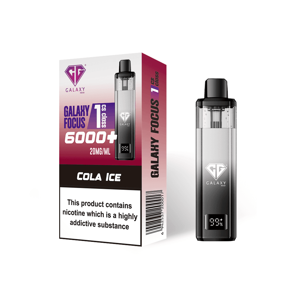  Cola Ice Crystal Galaxy Focus 6000 Vape Kit Box of 5