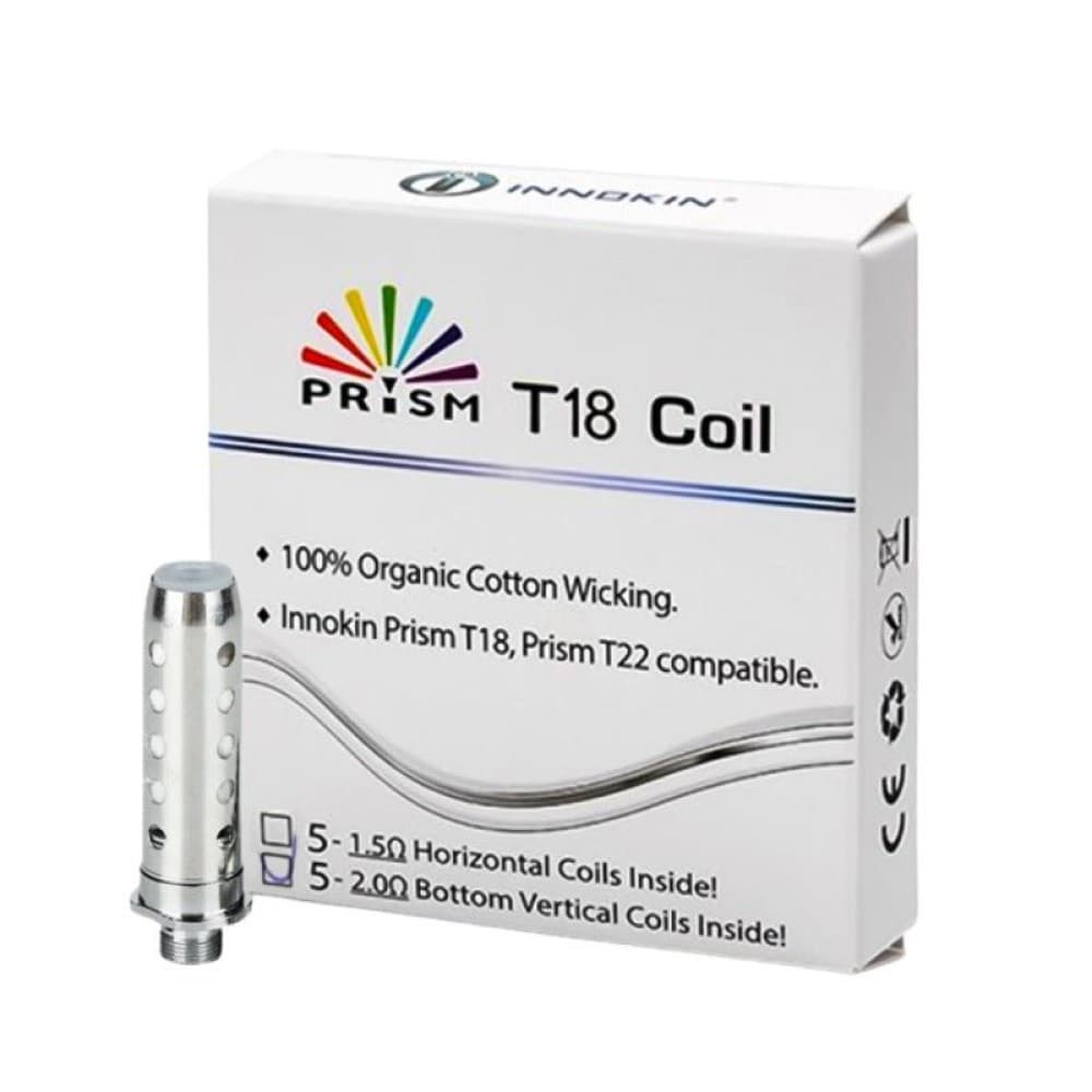  2.0 OHM Innokin Prism T18 / T22 Replacement Coils | 5 Pack | Wolfvapes