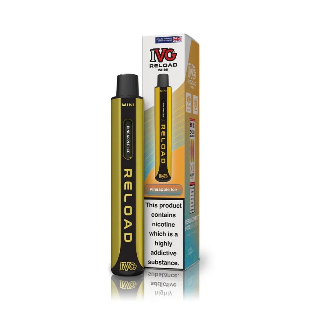  Pineapple Ice IVG Reload Mini Pod Vape Kit Box Of 10