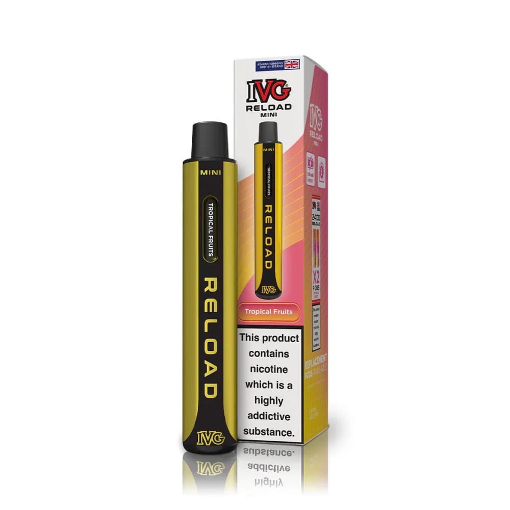  Tropical Fruits IVG Reload Mini Pod Vape Kit Box Of 10