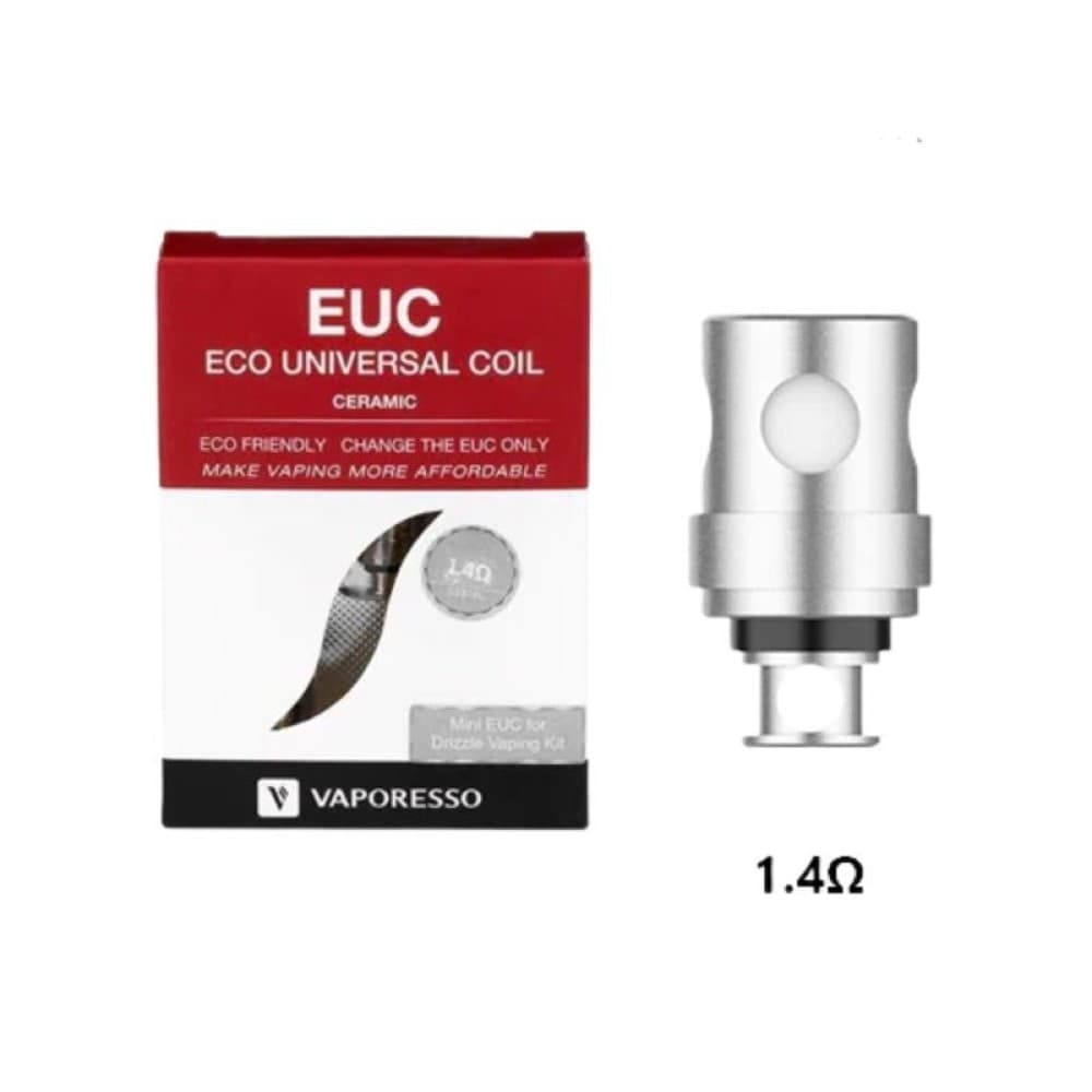  1.4 OHM VAPORESSO Ceramic EUC Coils | 5 Pack | Wolfvapes