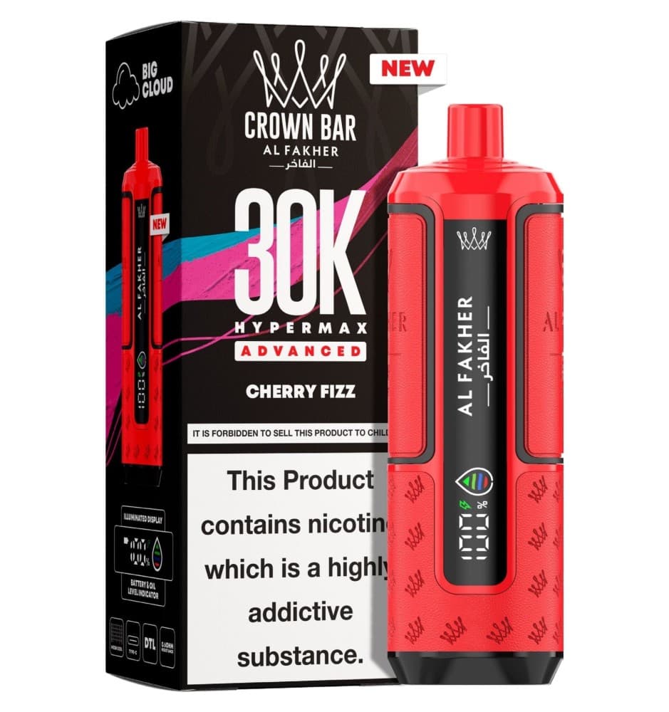  Cherry Fizz Al Fakher 30K Hypermax Prefilled Pod Kit - Pack of 5