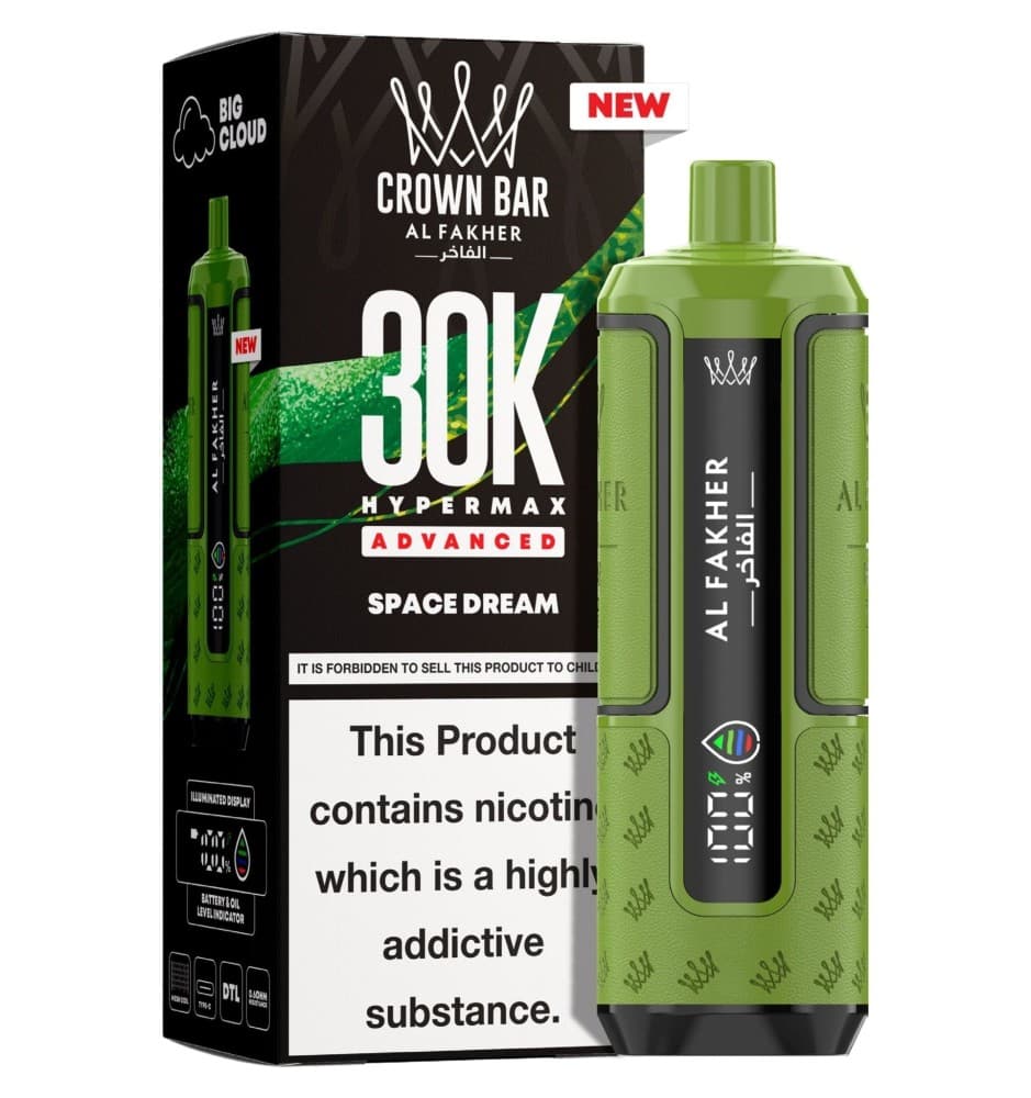  Space Dream Al Fakher 30K Hypermax Prefilled Pod Kit - Pack of 5