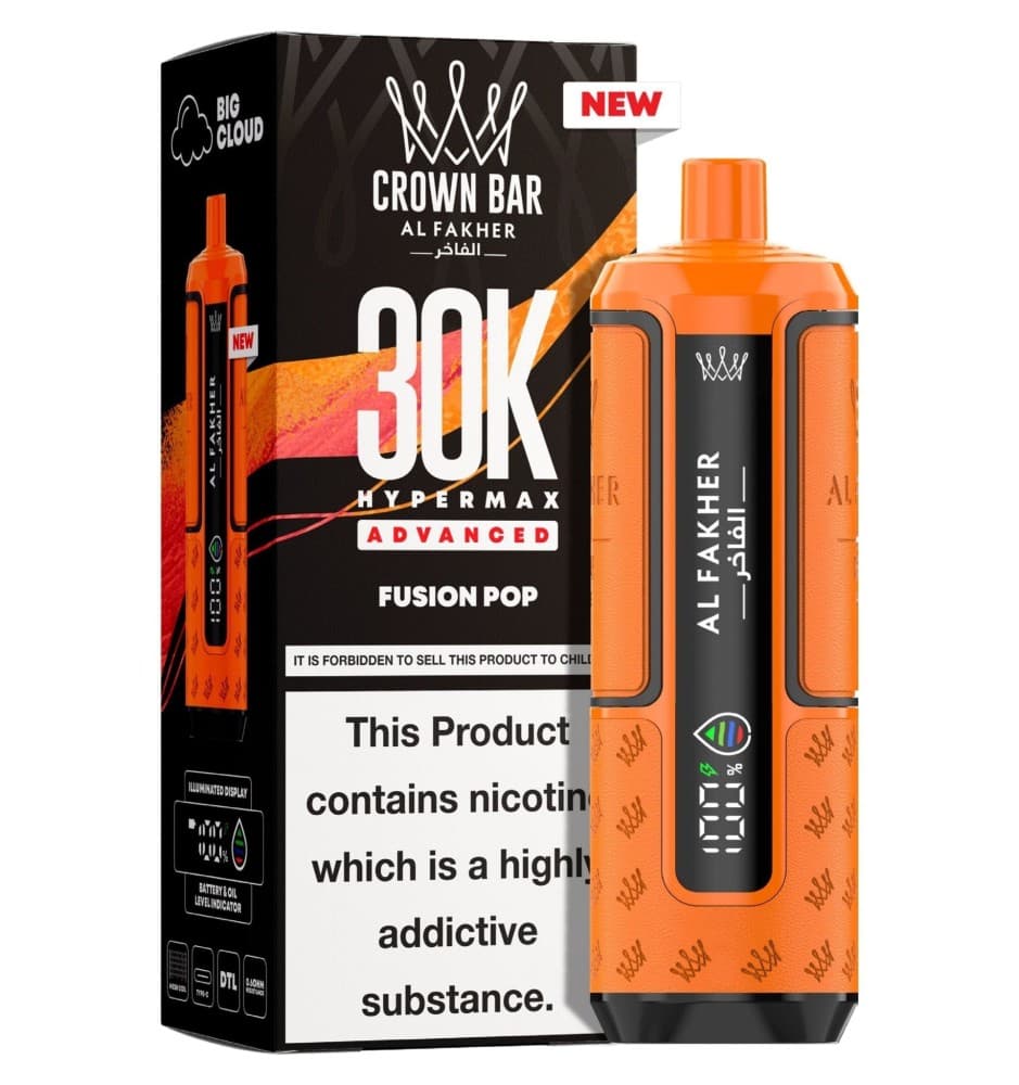  Fusion Pop Al Fakher 30K Hypermax Prefilled Pod Kit - Pack of 5