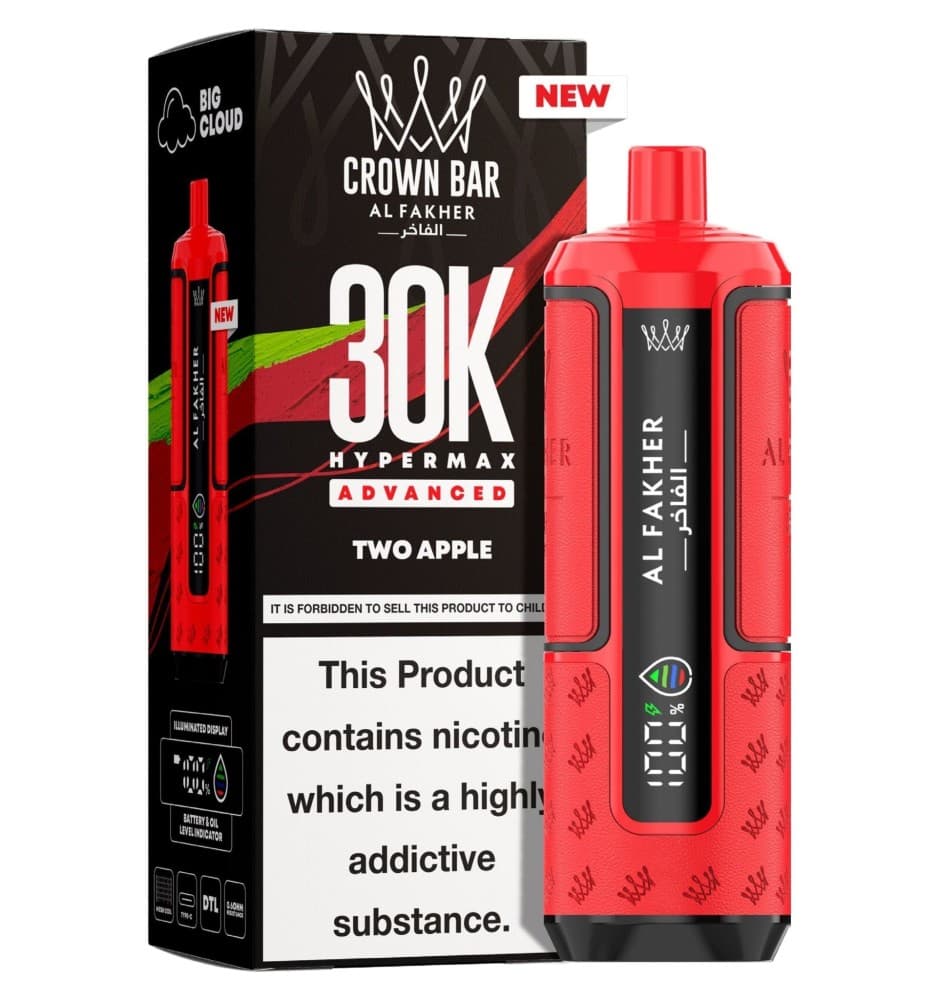  Two Apple Al Fakher 30K Hypermax Prefilled Pod Kit - Pack of 5