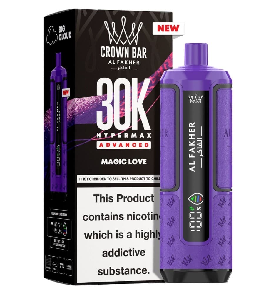  Magic love Al Fakher 30K Hypermax Prefilled Pod Kit - Pack of 5