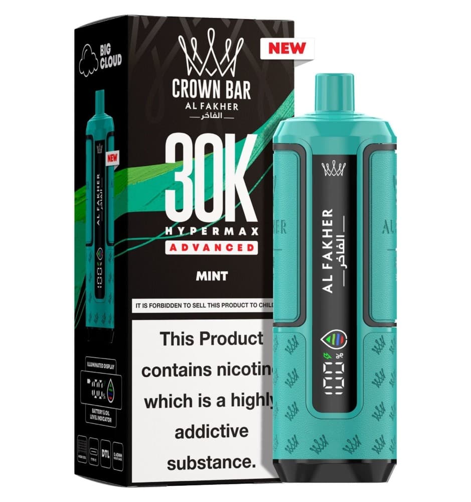  Mint Al Fakher 30K Hypermax Prefilled Pod Kit - Pack of 5