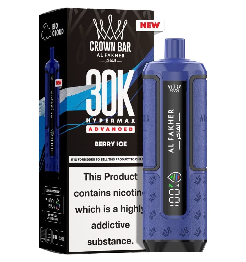  Berry Ice Al Fakher 30K Hypermax Prefilled Pod Kit - Pack of 5