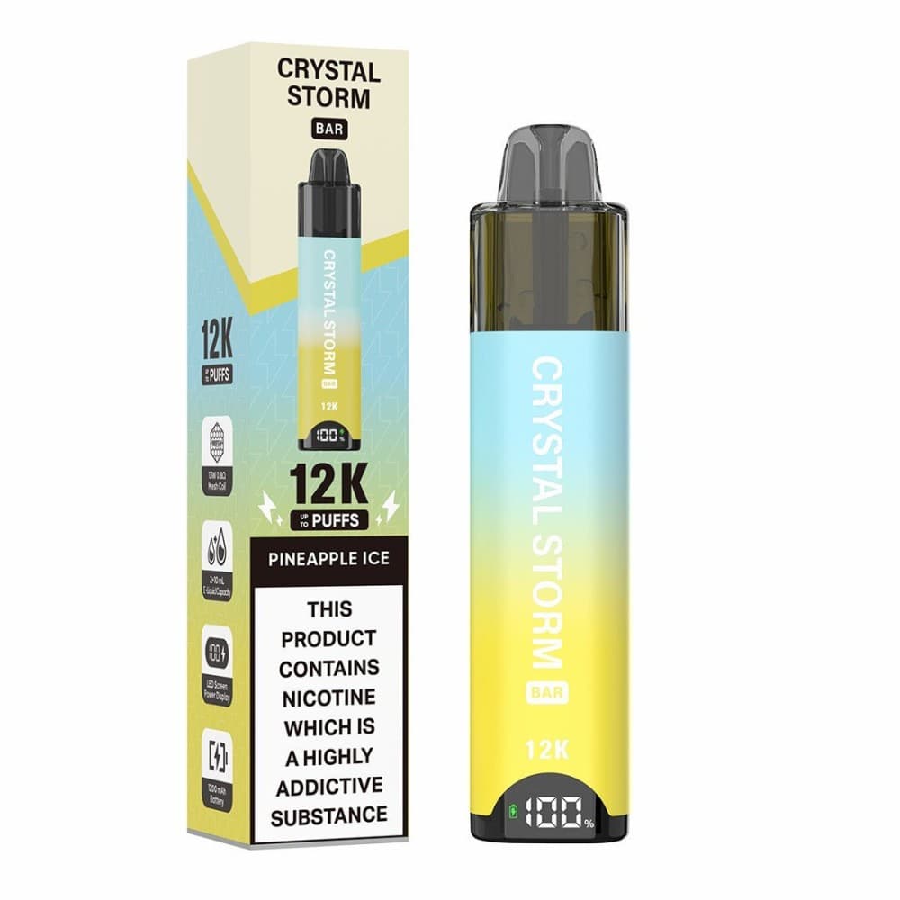  Pineapple Ice Crystal Storm Bar 12k