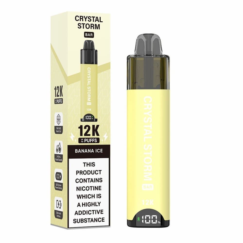  Banana Ice Crystal Storm Bar 12k