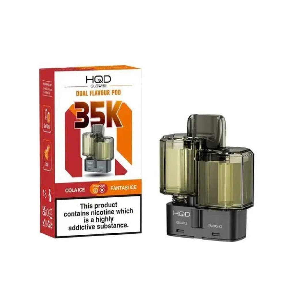  Cola Ice/Fantasi Ice HQD Glow Air 35K Prefilled Pods
