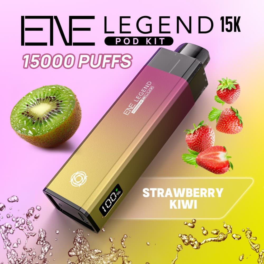  Strawberry Kiwi Elux ENE Legend 15k Kit Pack of 5