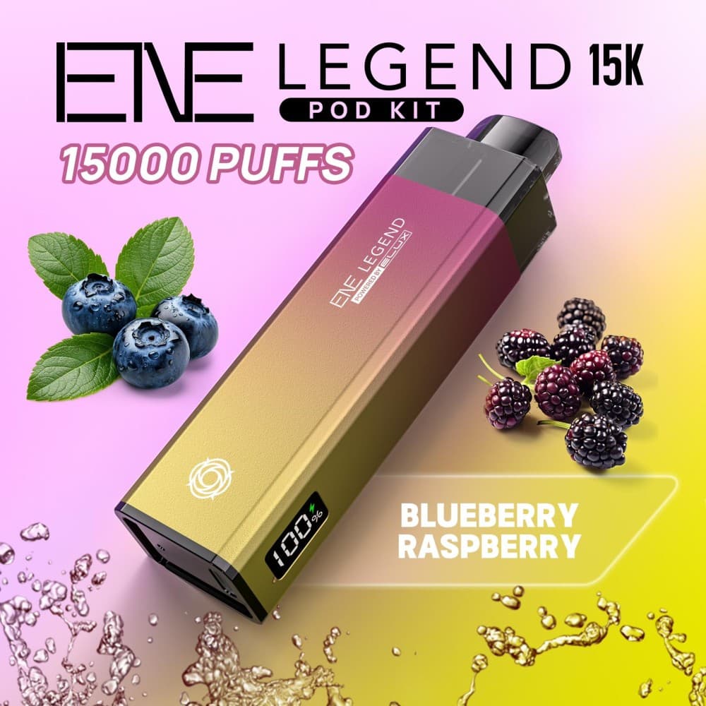  Blueberry Raspberry Elux ENE Legend 15k Kit Pack of 5