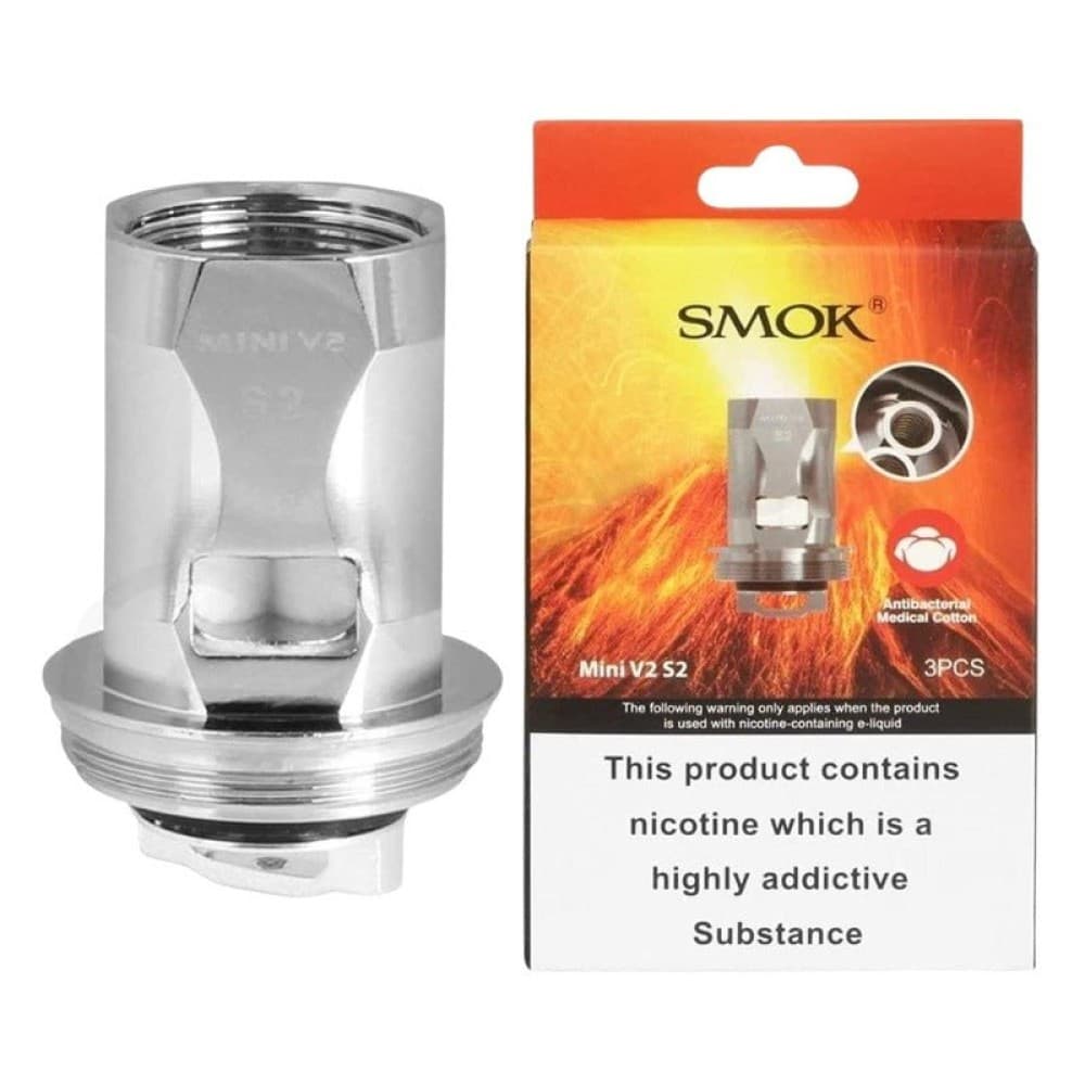  S2 KANTHAL(0.15OHM) Smok Tfv-Mini V2 (TFV8 Baby V2) Coils | 3 Pack | Wolfvapes