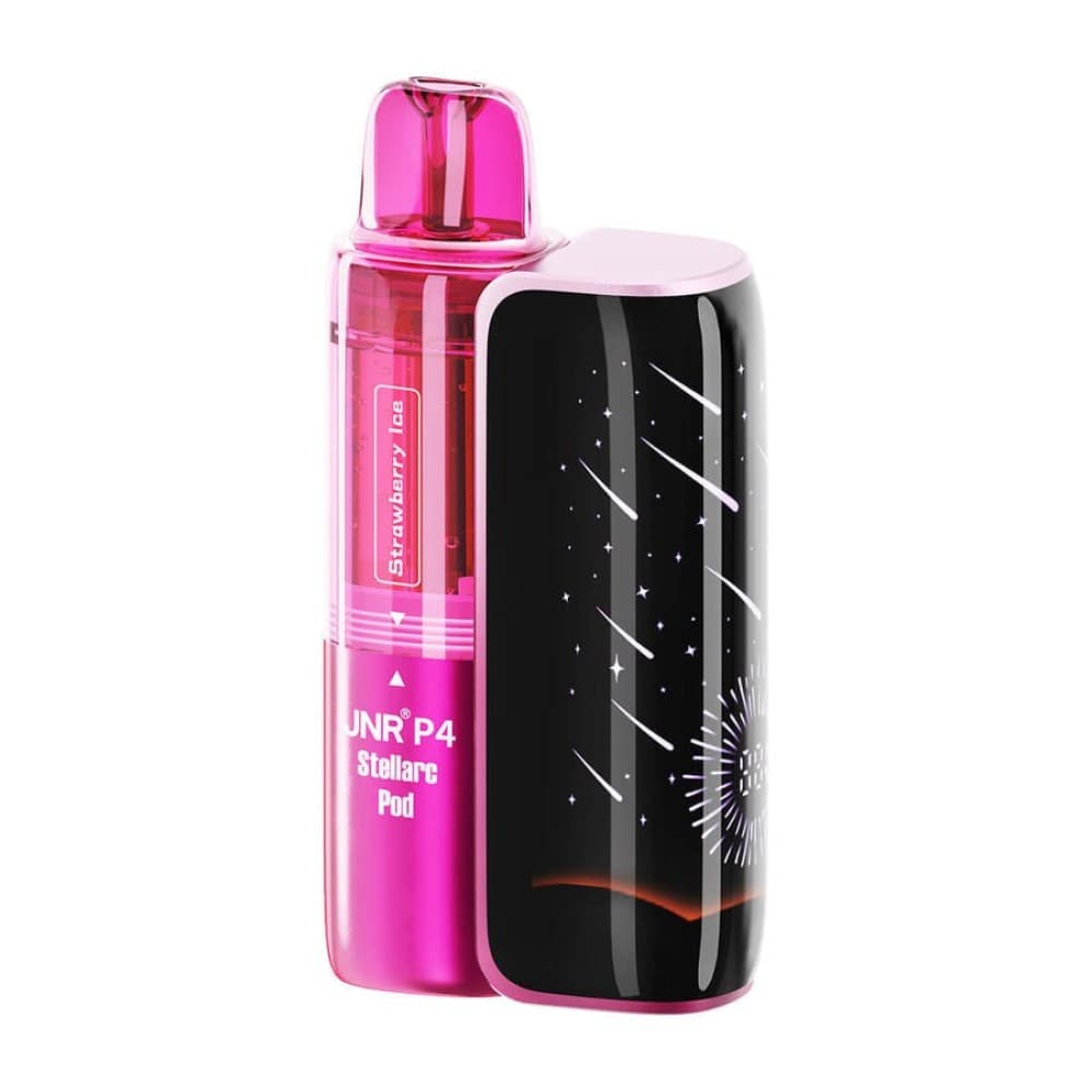  Strawberry Ice/Strawberry Watermelon Ice JNR P4 Stellarc 100K Refillable Vape Kit (Pack of 3)