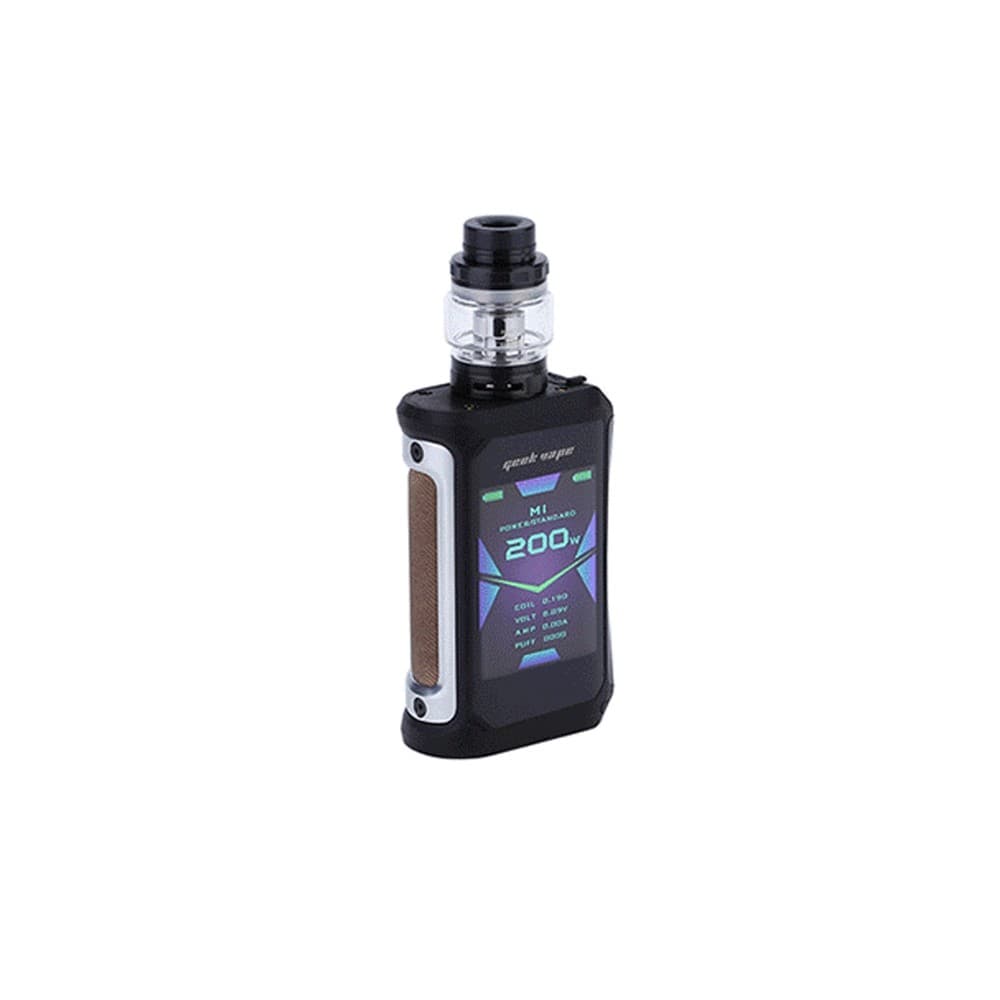  Classic Silver Geekvape Aegis X Kit with Cerberus Tank | 200W | Wolfvapes