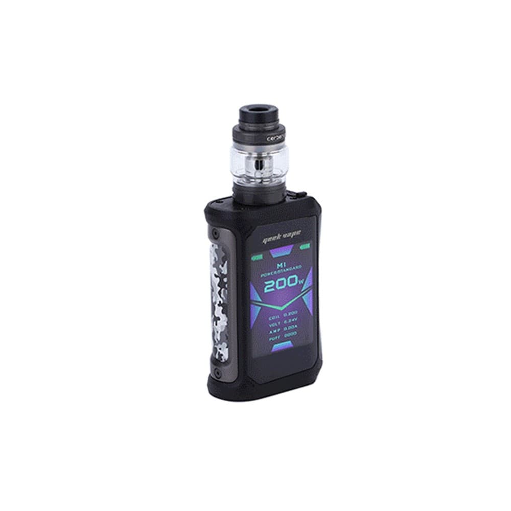  Gunmetal Camo Geekvape Aegis X Kit with Cerberus Tank | 200W | Wolfvapes