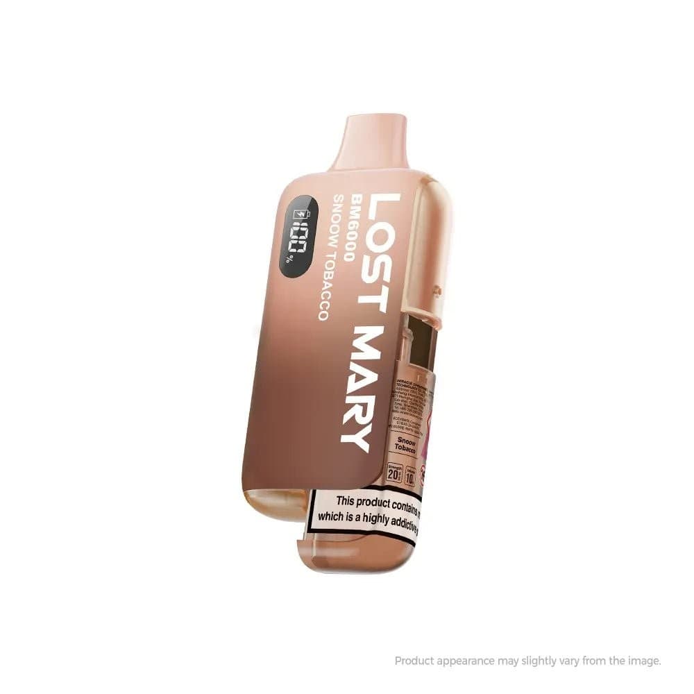  Snoww Tobacco Lost Mary BM6000 Prefilled Pod Vape Kit