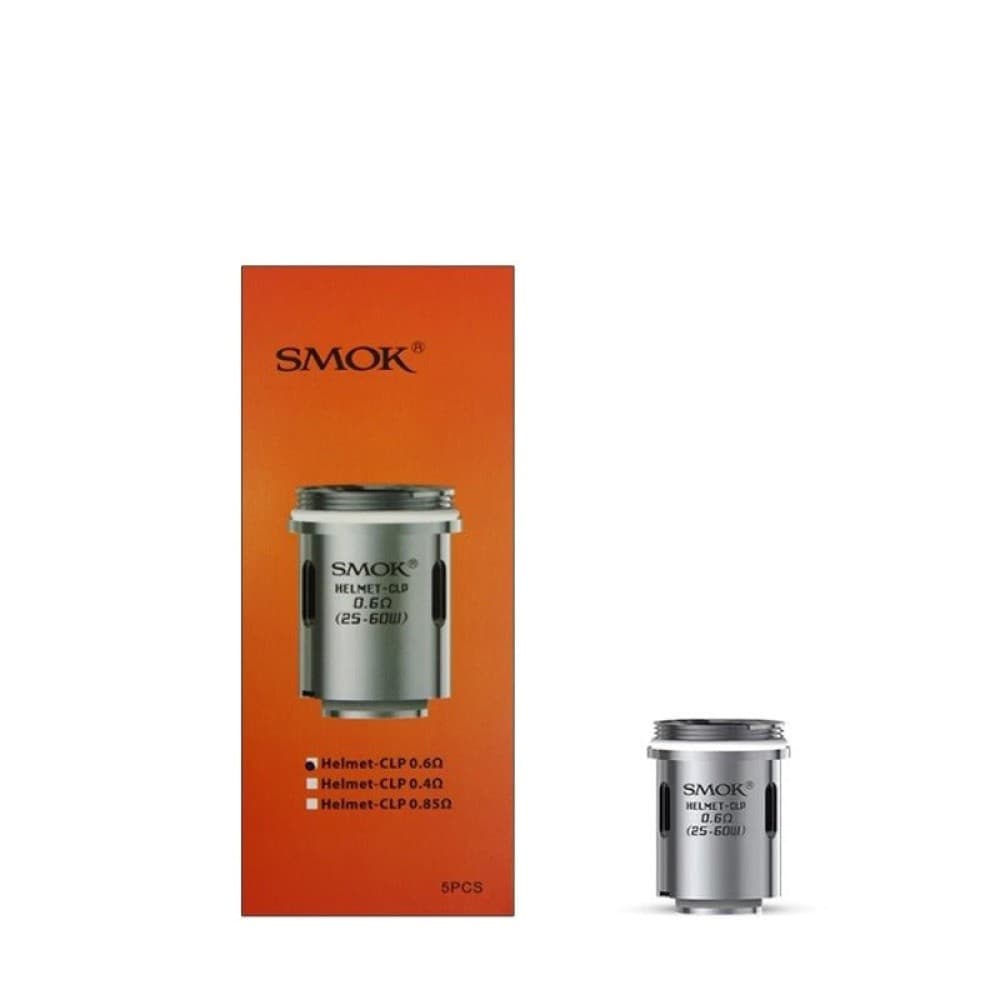  0.6 OHM Authentic SMOKTech SMOK Helmet-CLP Coils | 5 Pack | Wolfvapes