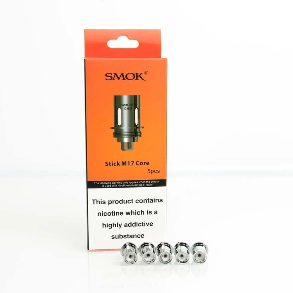  0.6 OHM Smok Stick M17 Coils | 5 Pack | Wolfvapes