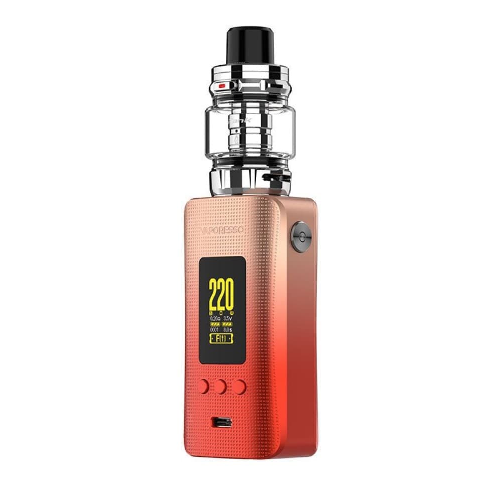  Neon Orange Vaporesso Gen 200 Kit With ITank 2 Edition