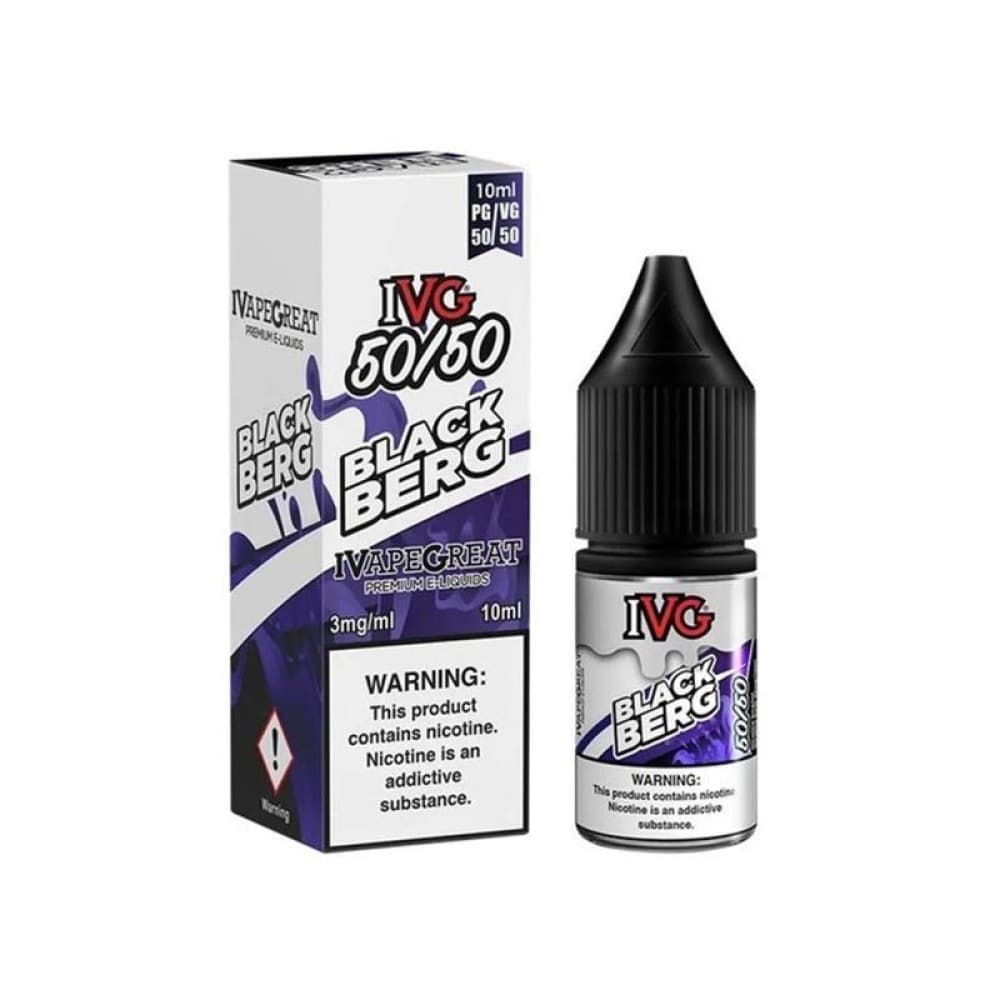  Blackberg / 3mg IVG 50/50 Nic Salt 10ml E-Liquids - 3mg & 6mg Box of 10