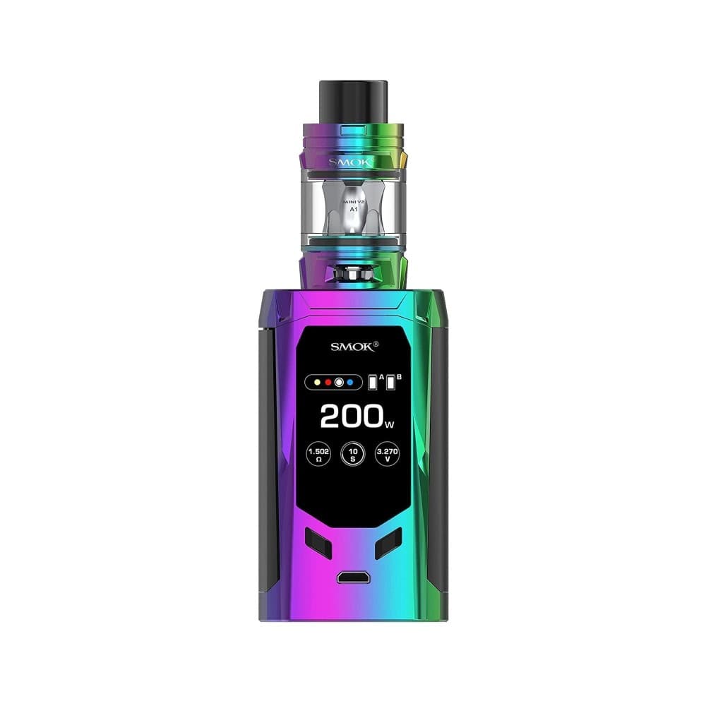  7 Color Smok R‑Kiss Sub Ohm Kit | 200W | Wolfvapes