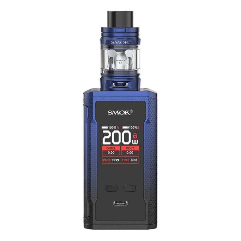  Black Blue Smok R-Kiss 2 Vape Kit