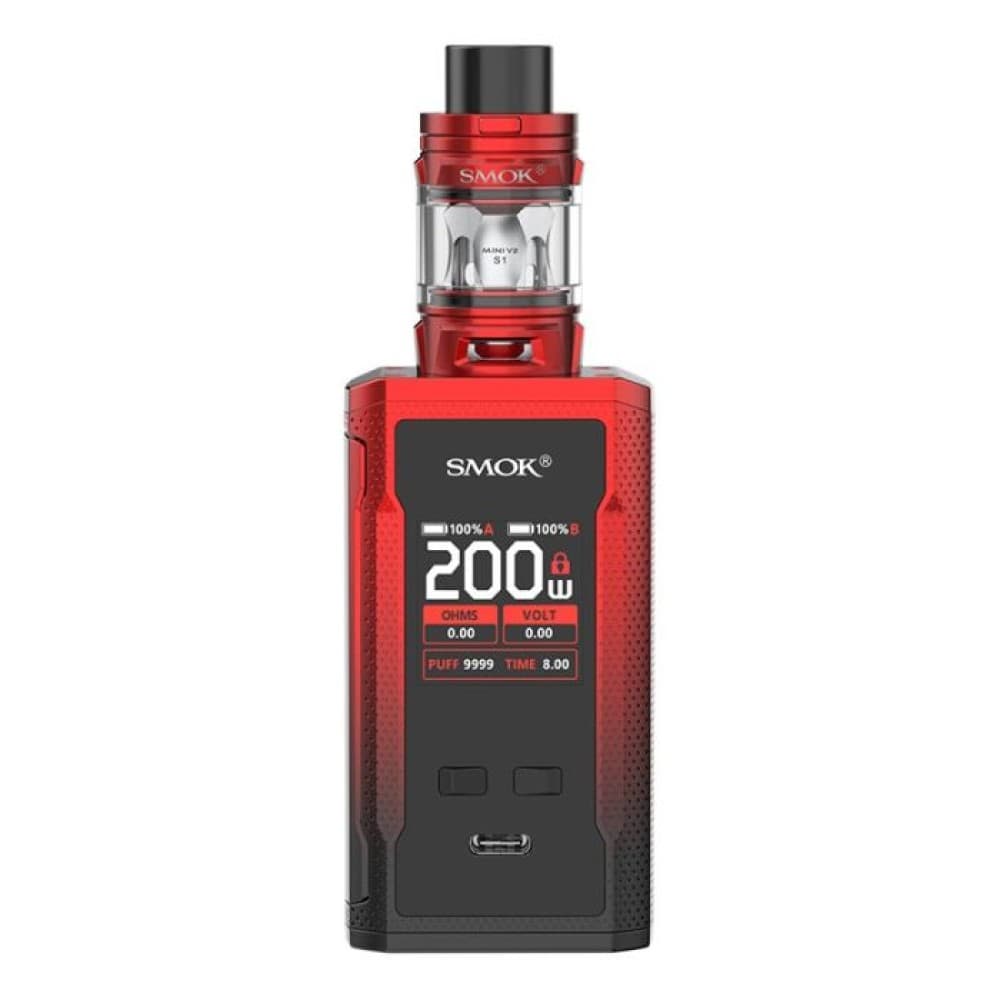  Black Red Smok R-Kiss 2 Vape Kit