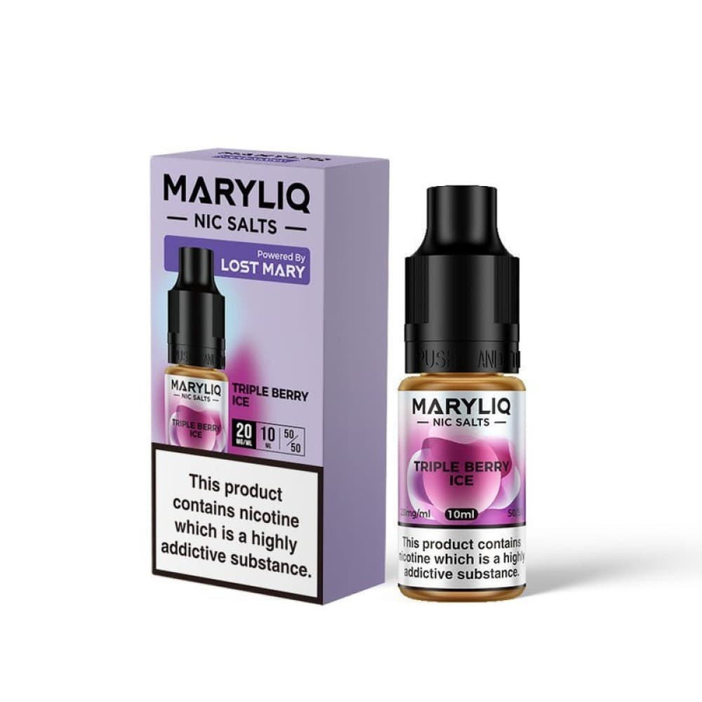  Triple Berry Ice / 20MG Lost Mary Maryliq Nic Salts 10ml - Box of 10