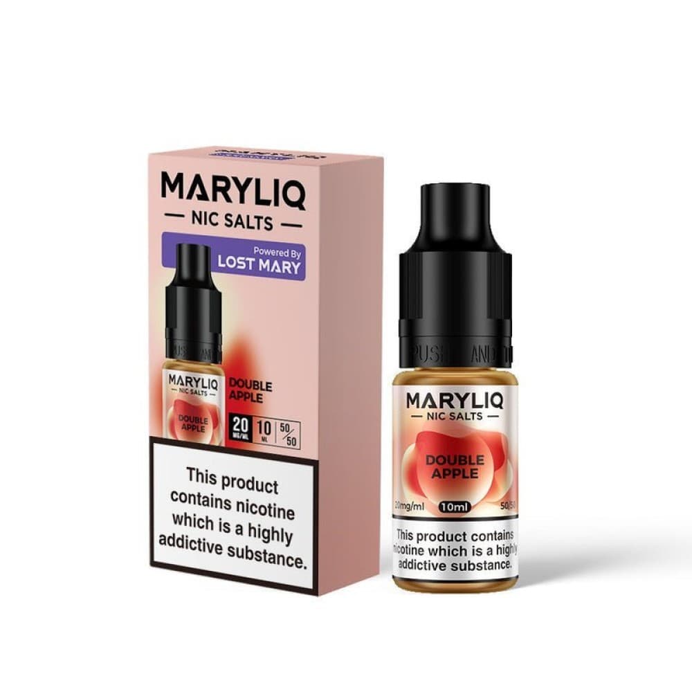  Double Apple / 20MG Lost Mary Maryliq Nic Salts 10ml - Box of 10