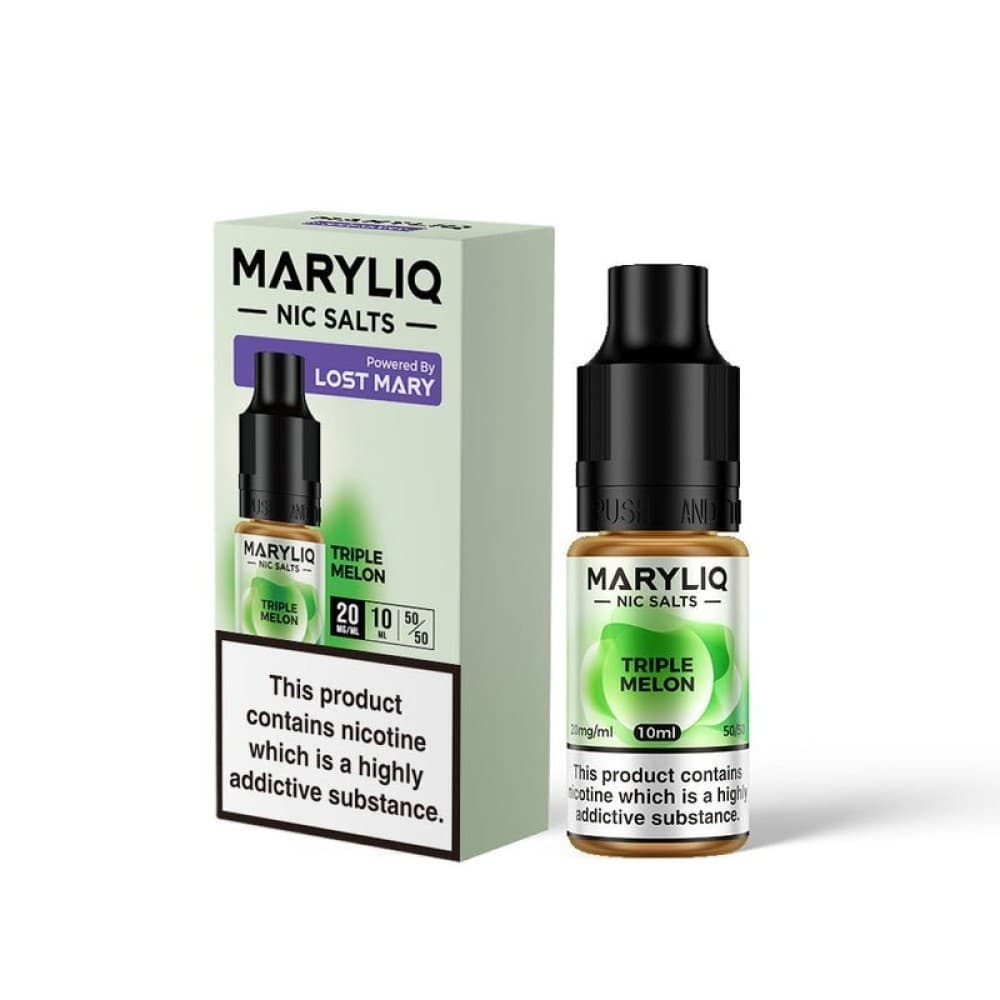  Triple Melon / 20MG Lost Mary Maryliq Nic Salts 10ml - Box of 10